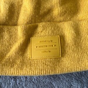 H & M Unisex Yellow Beanie